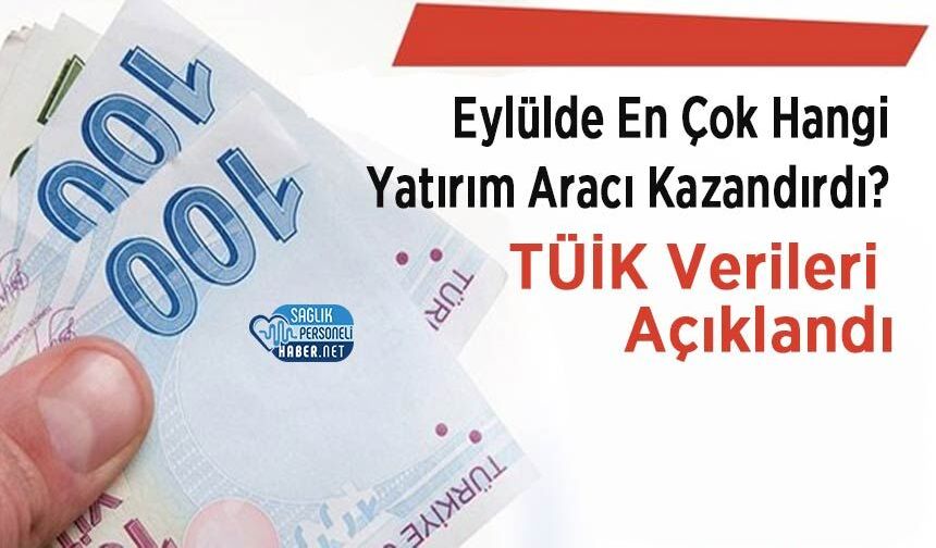 Eylülde En Çok Hangi Yatırım Aracı Kazandırdı? TÜİK Verileri Açıklandı