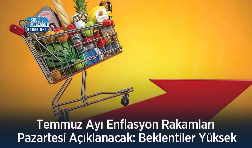 Temmuz Ayı Enflasyon Rakamları Pazartesi Açıklanacak: Beklentiler Yüksek