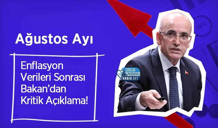 Ağustos Ayı Enflasyon Verileri Sonrası Bakan’dan Kritik Açıklama!