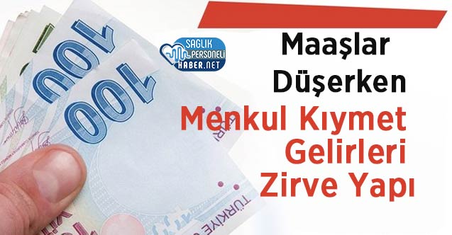 Maaşlar Düşerken Menkul Kıymet Gelirleri Zirve Yapı