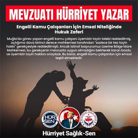 Hürriyet Saglik Sen Hukuk Zaferi