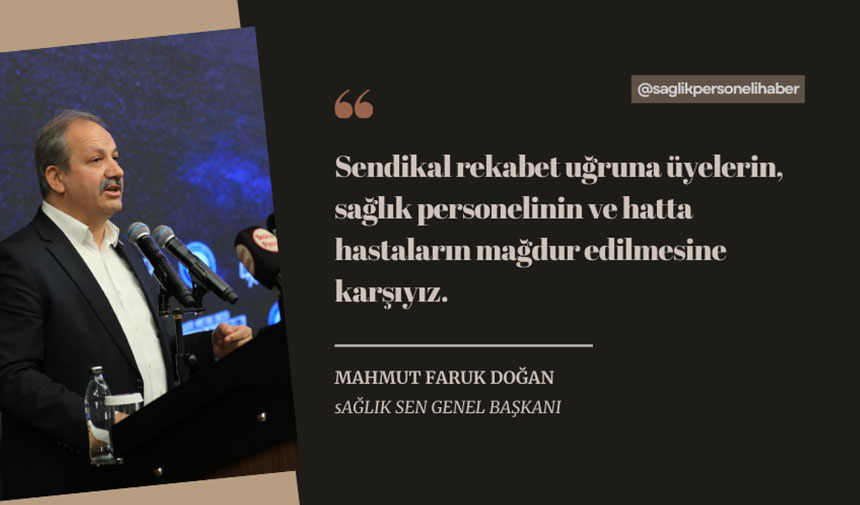 Mahmut Faruk Dogan Saglik Sen Genel Baskani Roportaj Aciklama 12