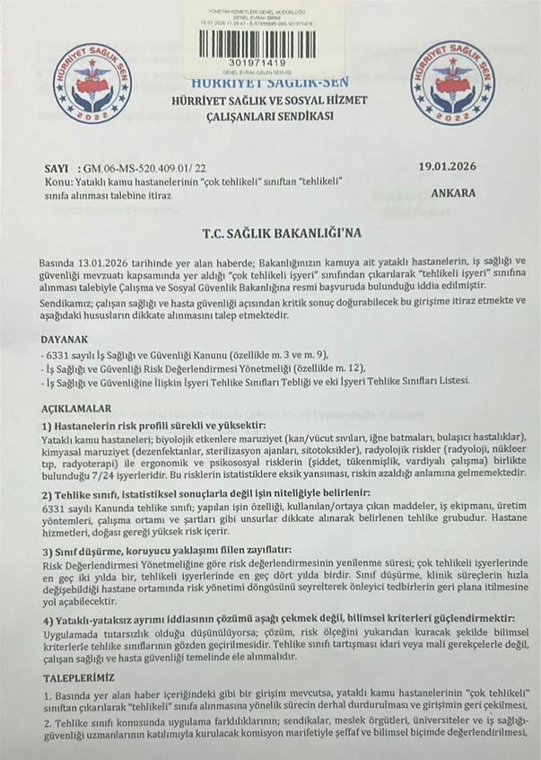 Hurriyet Sagliksen Basvuru