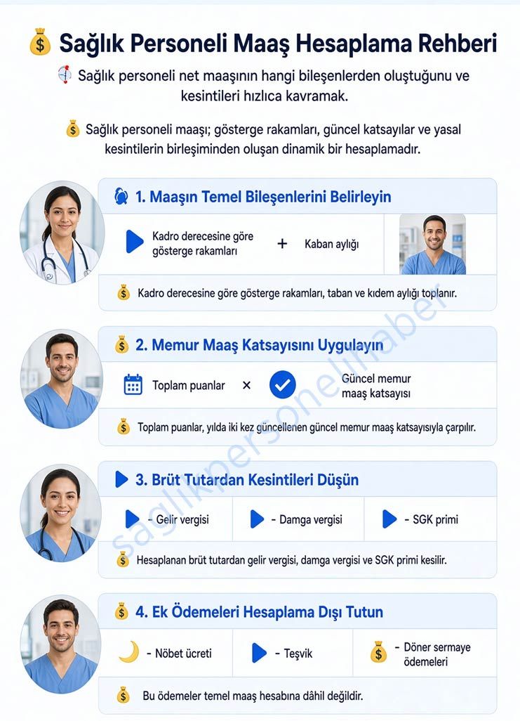 Saglik Personeli Maas Hesaplama Rehberi