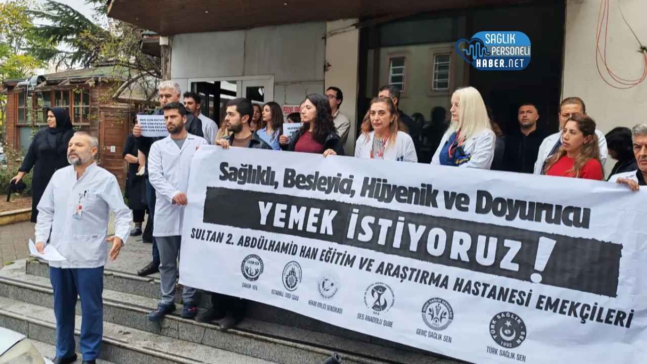 Sultan 2. Abdülhamid Han Hastanesi'nde Yemekhane Boykotu: Her Gün Patates